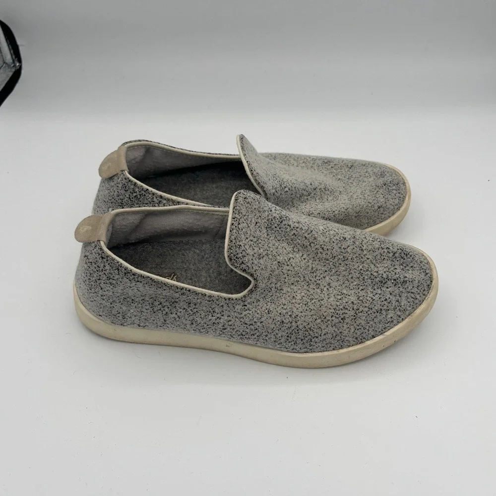 Allbirds Wool Loungers Women Sz 8 Gray Slip On Comfort Eco-Friendly Shoes
